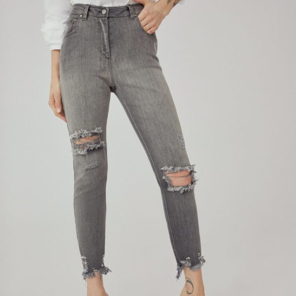 Marcell Von Berlin Skinny Distressed Jeans